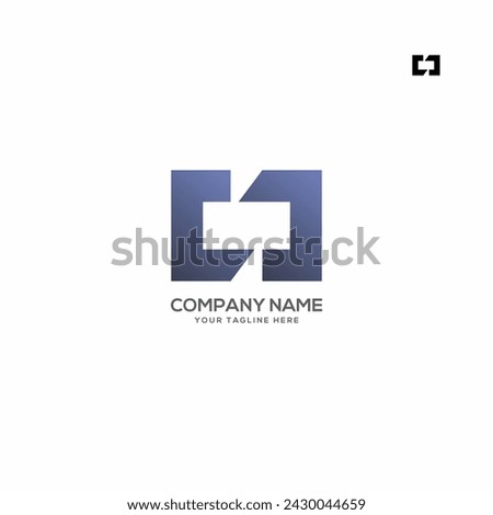 Bold style infinity letter N logo