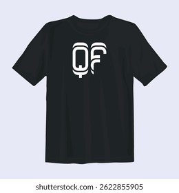 Bold and stylish black t-shirt design perfect for casual wear or street fashion. Features high-quality prints and modern aesthetics, ideal for trendsetters and fashion-forward individuals.