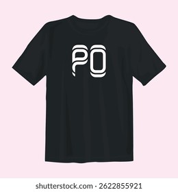 Bold and stylish black t-shirt design perfect for casual wear or street fashion. Features high-quality prints and modern aesthetics, ideal for trendsetters and fashion-forward individuals.