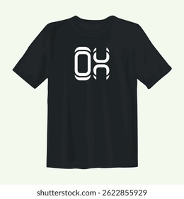 Bold and stylish black t-shirt design perfect for casual wear or street fashion. Features high-quality prints and modern aesthetics, ideal for trendsetters and fashion-forward individuals.