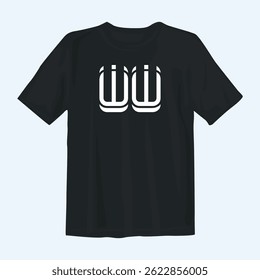 Bold and stylish black t-shirt design perfect for casual wear or street fashion. Features high-quality prints and modern aesthetics, ideal for trendsetters and fashion-forward individuals.