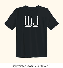Bold and stylish black t-shirt design perfect for casual wear or street fashion. Features high-quality prints and modern aesthetics, ideal for trendsetters and fashion-forward individuals.