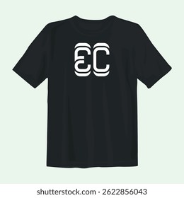 Bold and stylish black t-shirt design perfect for casual wear or street fashion. Features high-quality prints and modern aesthetics, ideal for trendsetters and fashion-forward individuals.