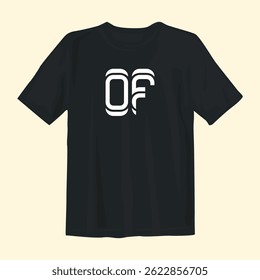 Bold and stylish black t-shirt design perfect for everyday wear or special occasions. Features a modern aesthetic, comfortable fit, and versatile appeal for fashion-forward individuals.