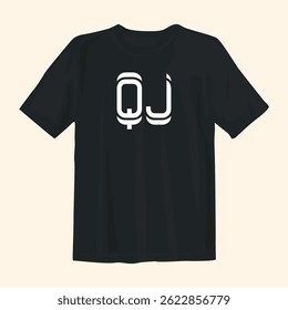 Bold and stylish black t-shirt design perfect for everyday wear or special occasions. Features a modern aesthetic, comfortable fit, and versatile appeal for fashion-forward individuals.