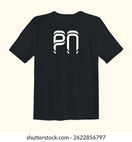 Bold and stylish black t-shirt design perfect for everyday wear or special occasions. Features a modern aesthetic, comfortable fit, and versatile appeal for fashion-forward individuals.
