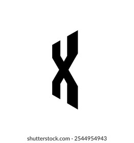 A bold and stylized capital letter X logo.