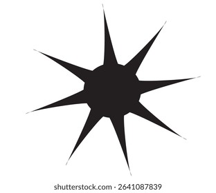 bold sun minimalis graphic design