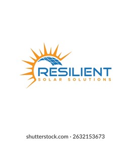 Bold Sun Solar logo featuring a glowing sun and sleek solar panel design, perfect for renewable energy companies, solar tech providers, and eco-friendly power solutions.
