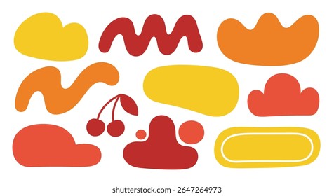 Bold and Sunny Summer Fruits Pattern Creative Digital Illustration Design