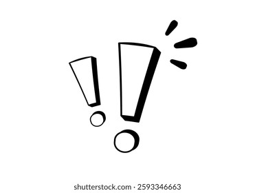 A bold symbol combining an exclamation mark and a question mark, suggesting curiosity and surprise.