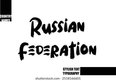 Negrita Texto Tipografía Texto Country Nombre Federación de Rusia