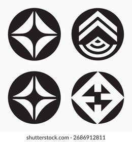 Vector de flecha gruesa con un fondo blanco