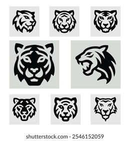 Bold Tiger Logo for Custom Branding Projects