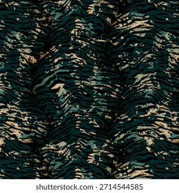 Bold tiger print digital abstract design featuring dynamic stripes, modern textures, seamless repeat, ideal for fabric printing, fashion apparel, home decor, accessories, and textile projects.