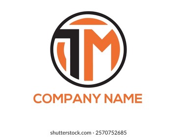
A bold "TM" logo with modern typography, clean lines, and minimalist design, reflecting professionalism, innovation, and versatility, suitable for diverse industries and contemporary branding.