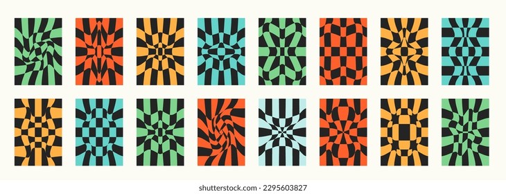 Bold Transitions for Posters, flyers, clothes, social media. Twisted and distorted vector texture, Y2k aesthetic, Retro Psychedelic, Groovy, hippie, 70s backgrounds. Waves, swirl, twirl pattern.