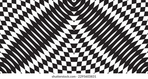 Transiciones audaces para afiches, volantes, ropa, medios sociales. Textura vectorial torcida y distorsionada, estética Y2k, retropsicodélica, Groovy, hippie, fondos de los años 70. Olas, torbellino, torrente.