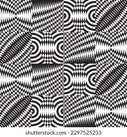Bold Transitions for Posters, flyers, clothes, social media. Twisted and distorted vector texture, Y2k aesthetic, Retro Psychedelic, Groovy, hippie, 70s backgrounds. Waves, swirl, twirl pattern.
