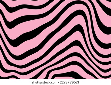 Bold Transitions for Posters, flyers, clothes, social media. Twisted and distorted vector texture, Y2k aesthetic, Retro Psychedelic, Groovy, hippie, 70s backgrounds. Waves, swirl, twirl pattern.