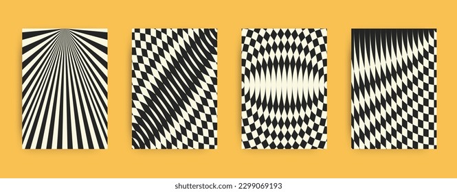 Bold Transitions for Posters, flyers, clothes, social media. Twisted and distorted vector texture, Y2k aesthetic, Retro Psychedelic, Groovy, hippie, 70s backgrounds. Waves, swirl, twirl pattern.