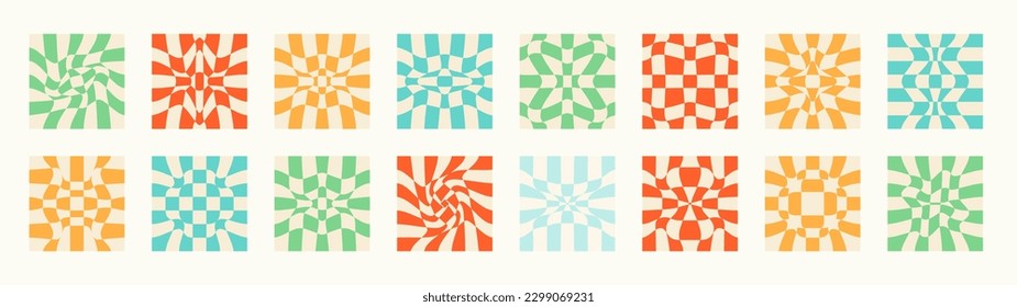 Bold Transitions for Posters, flyers, clothes, social media. Twisted and distorted vector texture, Y2k aesthetic, Retro Psychedelic, Groovy, hippie, 70s backgrounds. Waves, swirl, twirl pattern.