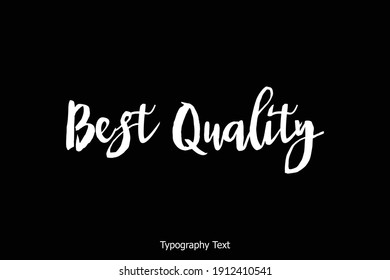 Bold Typescript Typography Text Inscription on Background