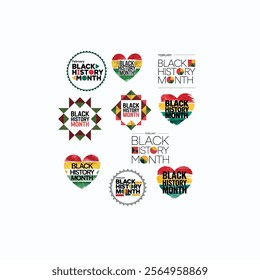 Bold Typographic Design for Black History Month Celebration
Empowering Black History Month Typography in Vibrant Colors
Geometric Text Art for Black History Month Awareness
