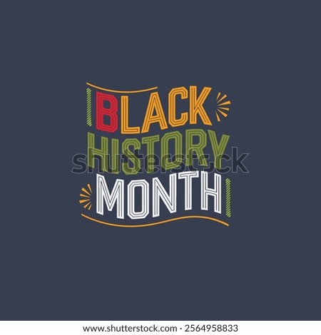 Bold Typographic Design for Black History Month Celebration
Empowering Black History Month Typography in Vibrant Colors
Geometric Text Art for Black History Month Awareness
