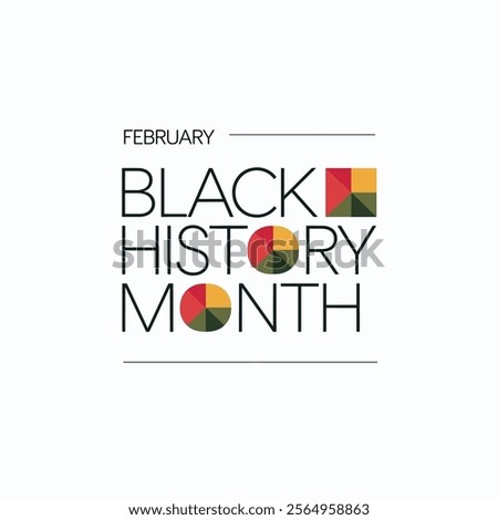 Bold Typographic Design for Black History Month Celebration
Empowering Black History Month Typography in Vibrant Colors
Geometric Text Art for Black History Month Awareness
