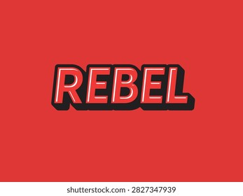 Bold typographic design featuring the word 