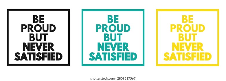 Bold typography displays positive affirmations. A versatile graphic for personal growth or business motivation campaigns.