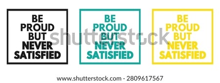 Bold typography displays positive affirmations. A versatile graphic for personal growth or business motivation campaigns.
