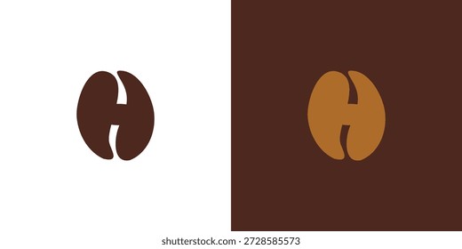 Design de logotipo H arrojado e exclusivo