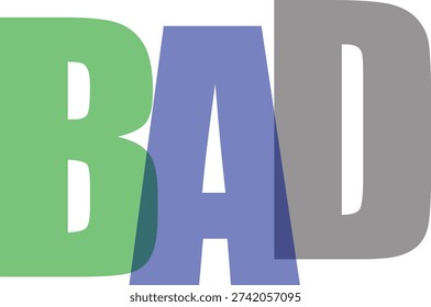 Bold uppercase 