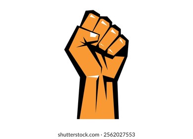 Bold Vector Illustrations Promoting Freedom and Protest, human fist, protest art, rebel spirit, freedom fight, hand gesture, activism symbol, equality rights, empowerment message, struggle hands