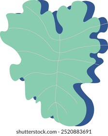 Bold Vector Palms Set Illustration