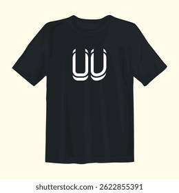 Bold and versatile, this black t-shirt design blends modern style with timeless appeal. Perfect for everyday wear, it showcases creativity and comfort, making it a wardrobe essential for all.