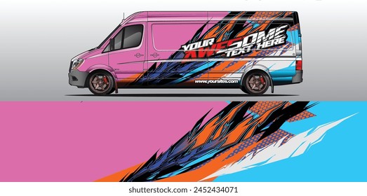Bold and Vibrant Car Wrap Backgrounds: Elevate Your Image