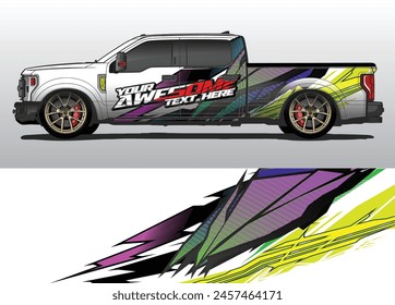 Bold and Vibrant Car Wrap Backgrounds: Make an Impact