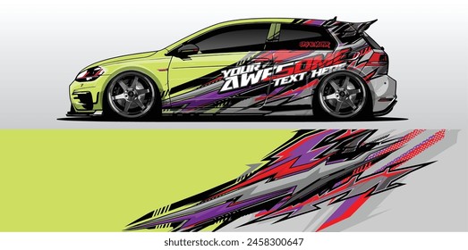 Bold and Vibrant Car Wrap Backgrounds: Make an Impact