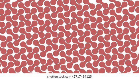 Patrón sin fisuras audaz y vibrante con una secuencia repetitiva de texturas, Formas geométricas o motivos artísticos sobre un rico fondo rojo.