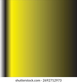 Fett und lebendig gelber Farbverlauf Hintergrund, verblasst dramatisch von hellgelb bis tiefschwarz. Moderne abstrakte Tapete ideal für Technik und energievolles Design.