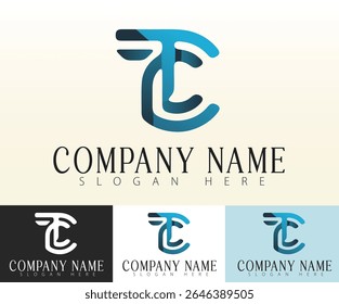 A bold yet refined approach shapes the presentation of the letters TTC.