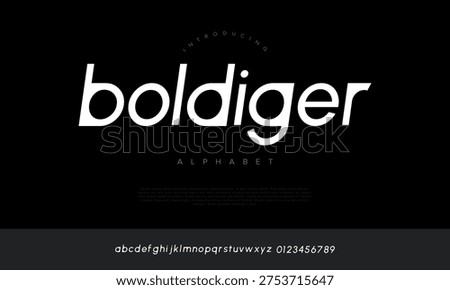 Boldiger modern italic sans serif font for sports branding and masculine logo design project