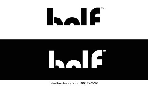 bolf logomark of commercial use