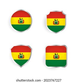 Bolivia Country Badge and Label Collection