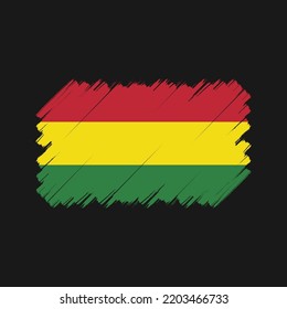 Pinselstriche für Bolivien