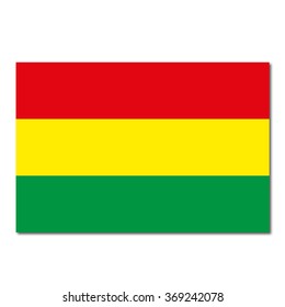 Bolivia Flag Icon Button