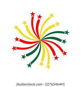Bolivia flags icon set, Bolivia independence day icon set vector sign symbol